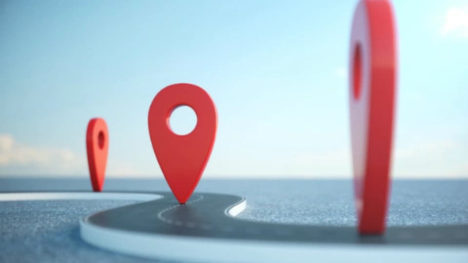 map pin points